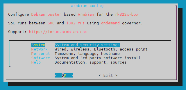 armbian-config