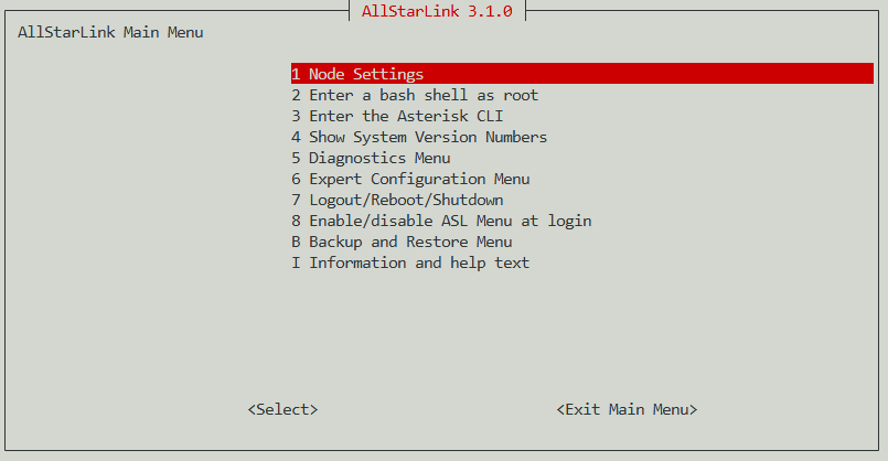 ASL-menu